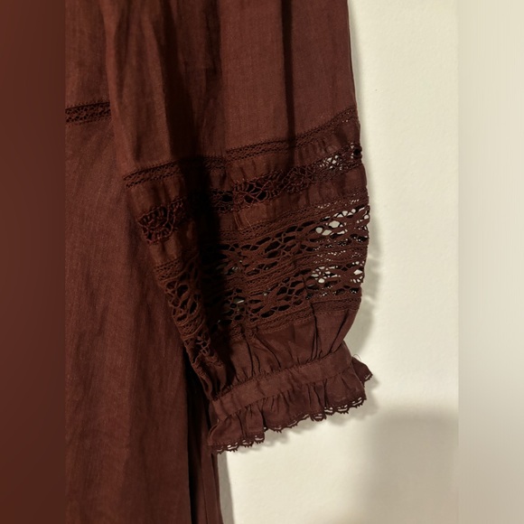 DOEN Dorielle Dress Antique Walnut Size XS - Picture 5 of 16